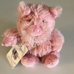 Warmies Pink Plush Pig